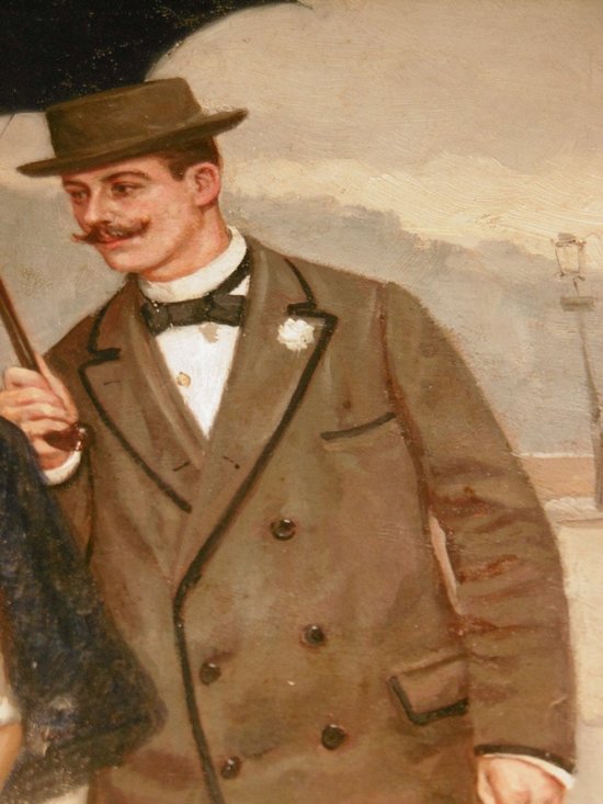 Henri Raignau dipinto su tavola