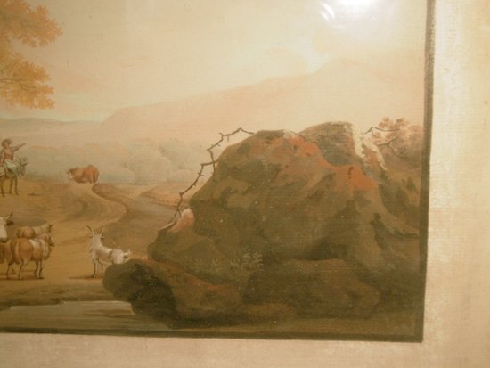 Gouache fin 18ème