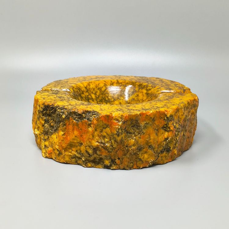 Set da fumo in alabastro italiano della metà del secolo scorso di Romano Bianchi