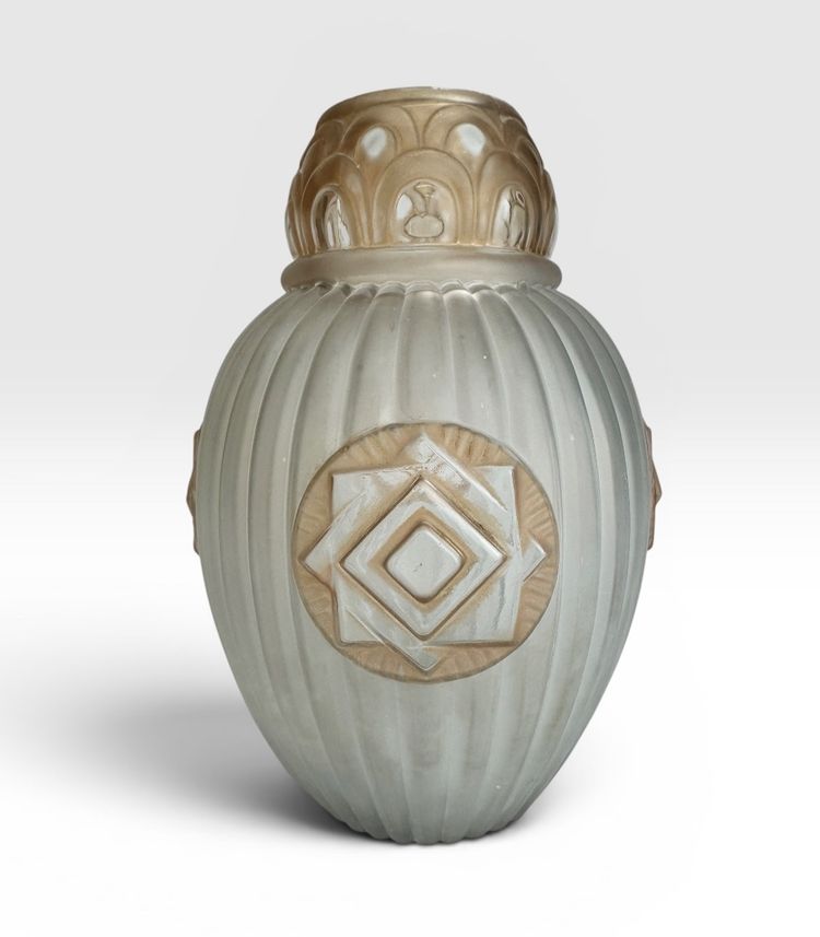 Espaivet - Vase ovale Art Déco 
