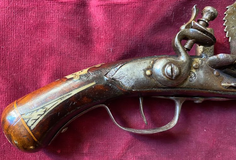 Flintlock test pistol (Louis XIV period)