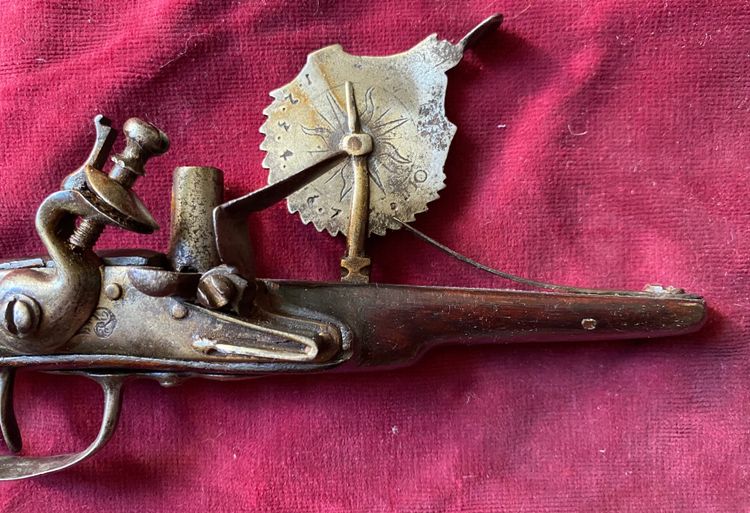 Flintlock test pistol (Louis XIV period)