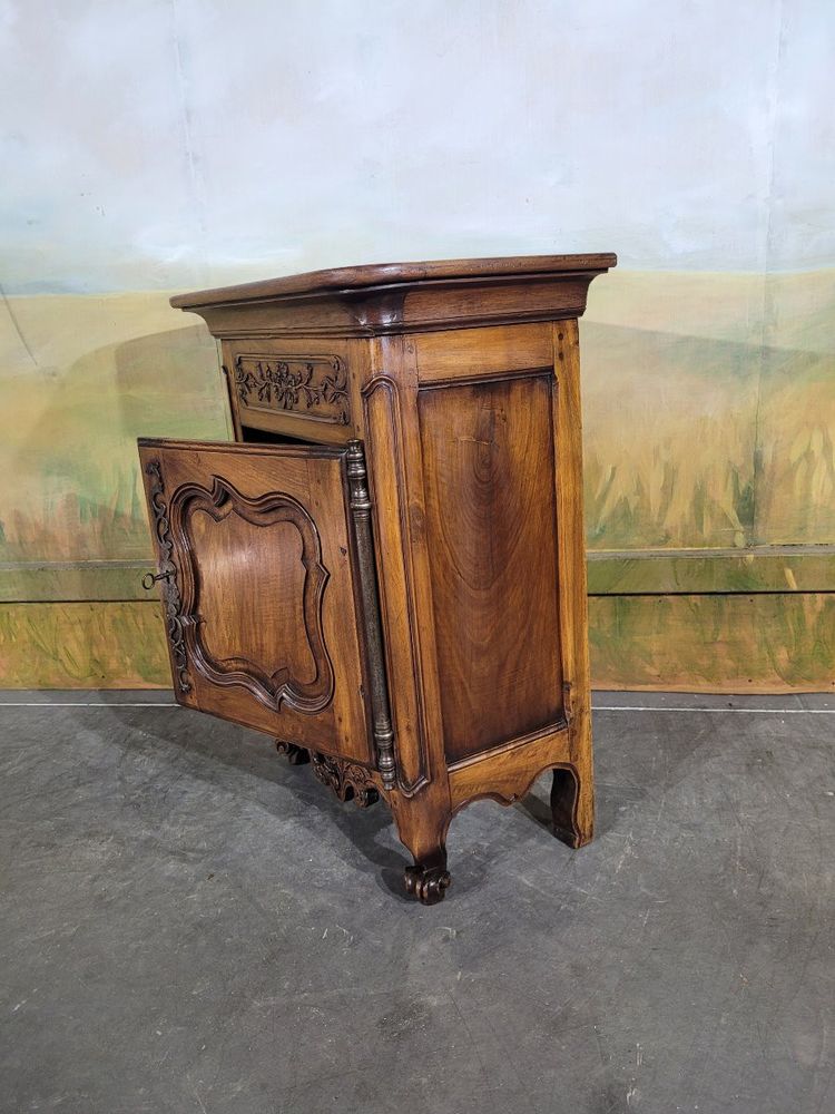 Late 18th century walnut jam cupboard