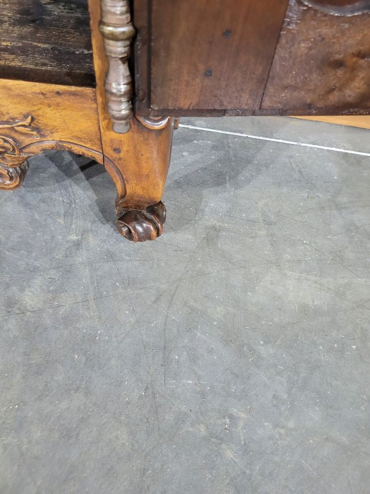 Late 18th century walnut jam cupboard
