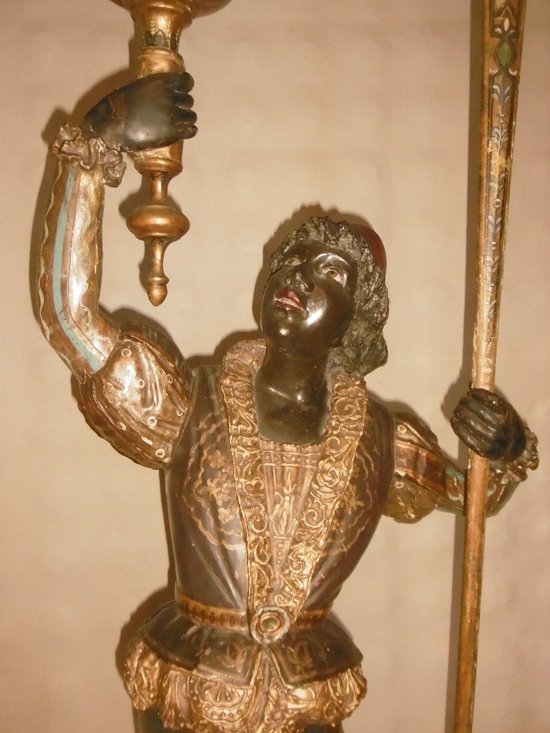 Venezianischer Fackelhalter