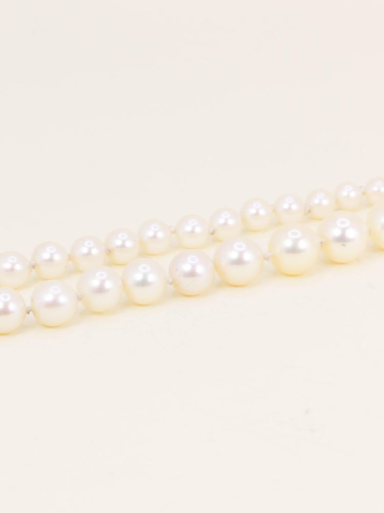 BOUCHERON Collier de perles de culture