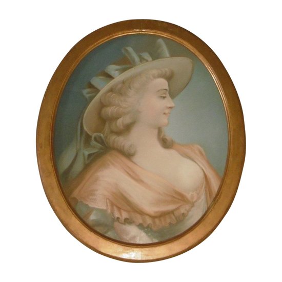 Important 18th century pastel