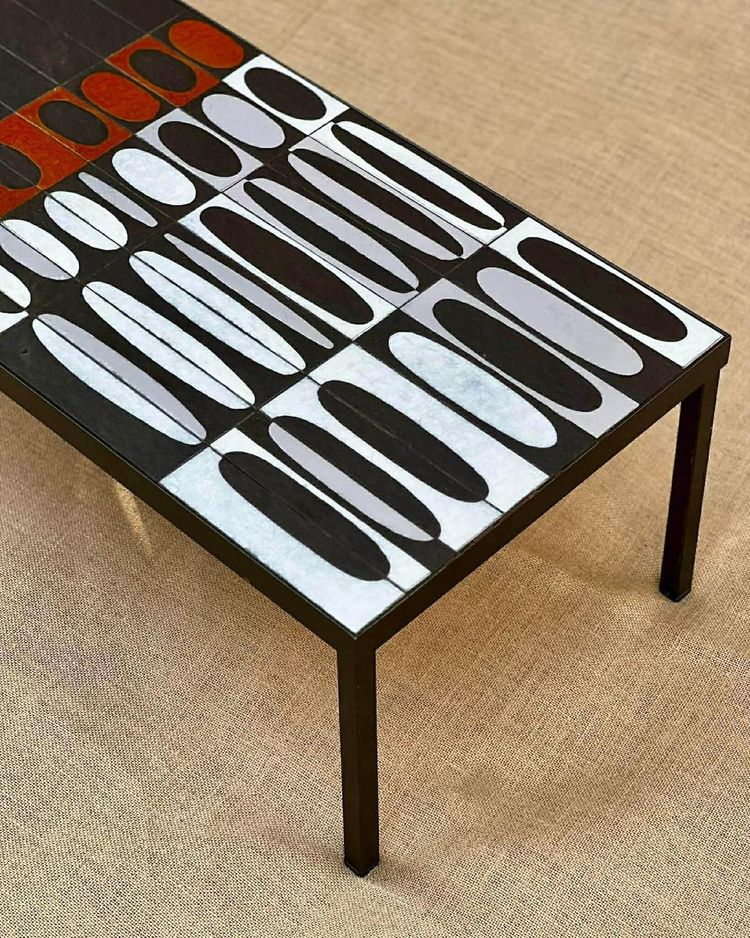 Tavolino da caffè Roger Capron Galileo