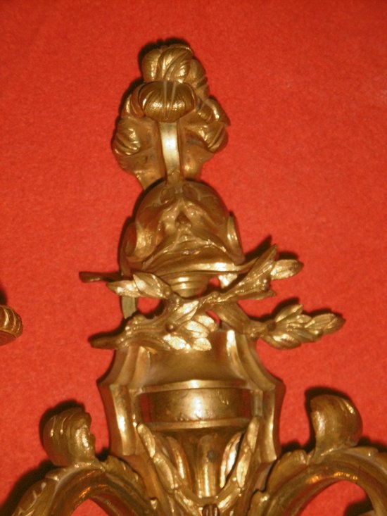 Pair of Louis XVI sconces