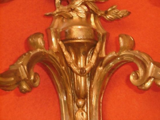 Pair of Louis XVI sconces