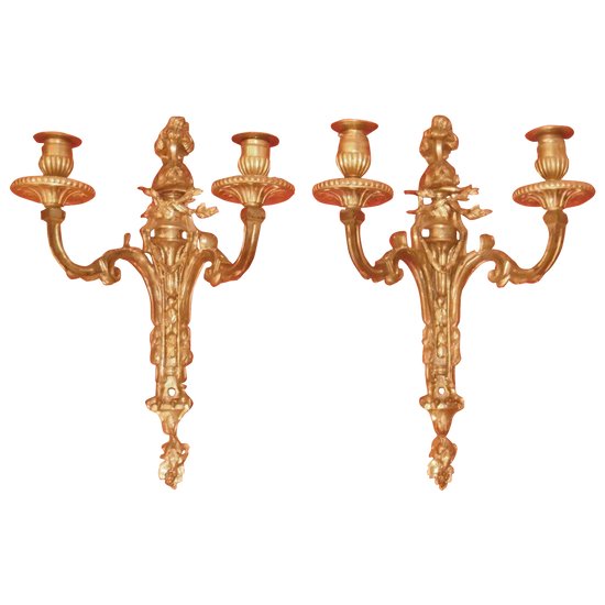 Pair of Louis XVI sconces