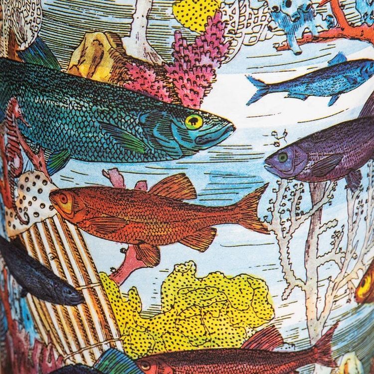 1990s Rare "Aquarium" Floor Lamp by Piero Fornasetti for Antonangeli