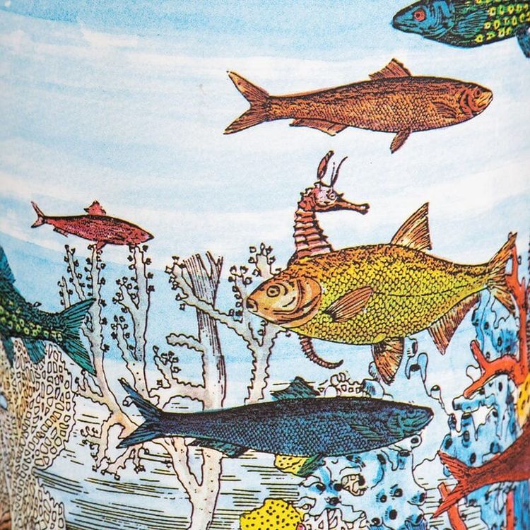 1990s Rare "Aquarium" Floor Lamp by Piero Fornasetti for Antonangeli