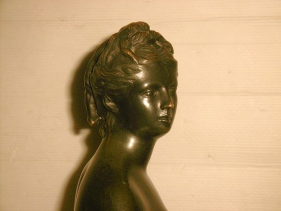 Bronze signé Houdon