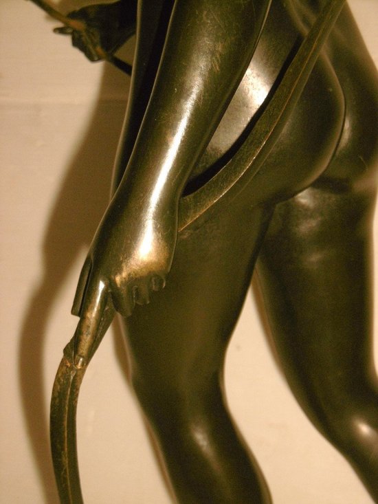 Bronze signé Houdon