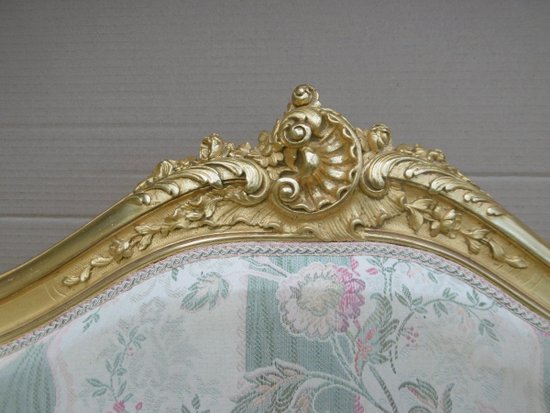 Louis XV gilded shepherdess
