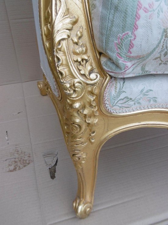 Louis XV gilded shepherdess