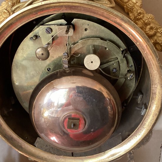 Orologio con data Luigi XVI firmato