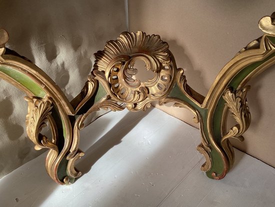 Console d’angle Louis XV
