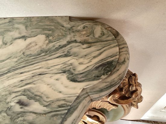 Console d’angle Louis XV