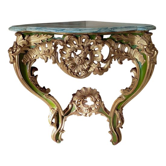 Louis XV corner console