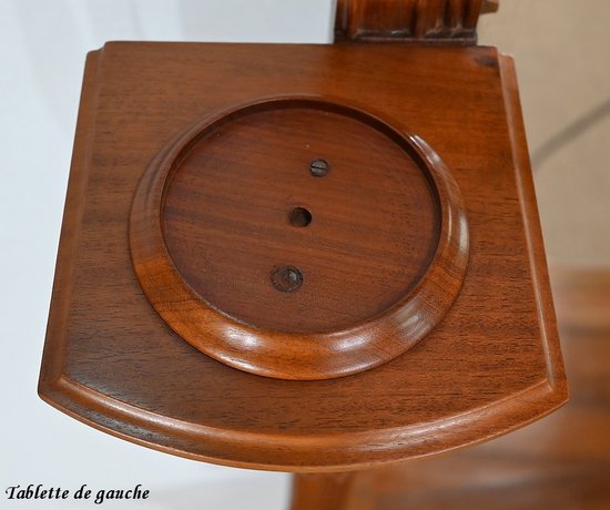 Mahogany Console Mirror, Majorelle spirit, Art Nouveau - 1900