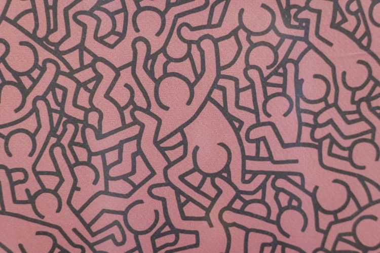 Keith Haring, Sérigraphie, Années 1990. LS6794Q-68Q