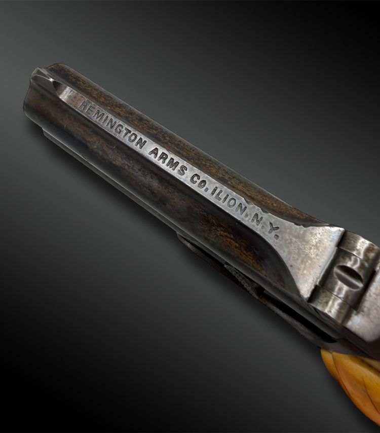 Player's set with Remington Deringer Over Under Model No. 3 pistol - United States - 1888-1912