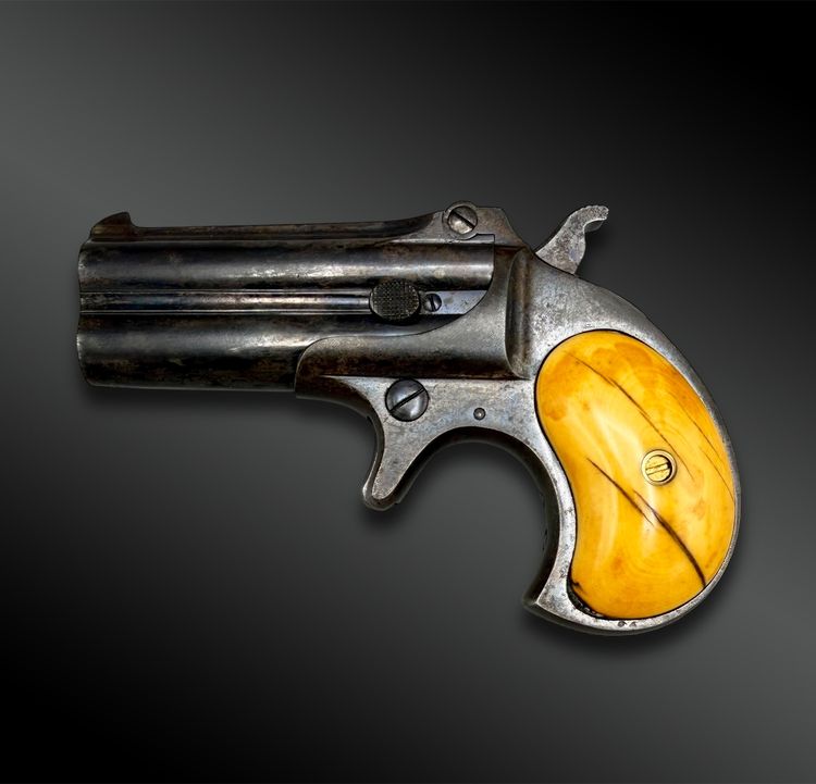 Player's set with Remington Deringer Over Under Model No. 3 pistol - United States - 1888-1912