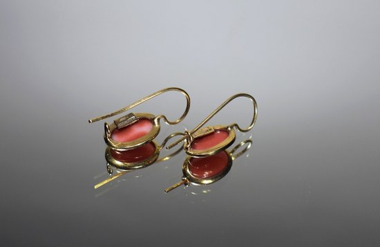 Orecchini di corallo