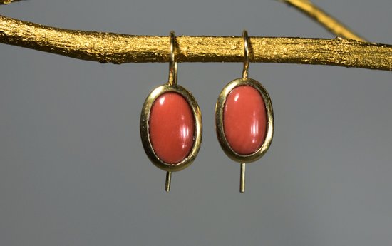 Orecchini di corallo