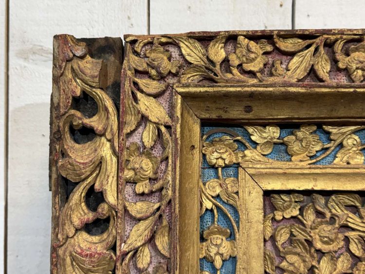 Porta in teak balinese dei primi del XX secolo
