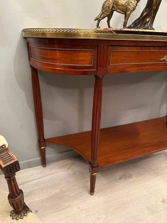 Console Desserte De Style Louis XVI En Acajou Maison Jansen Paris 