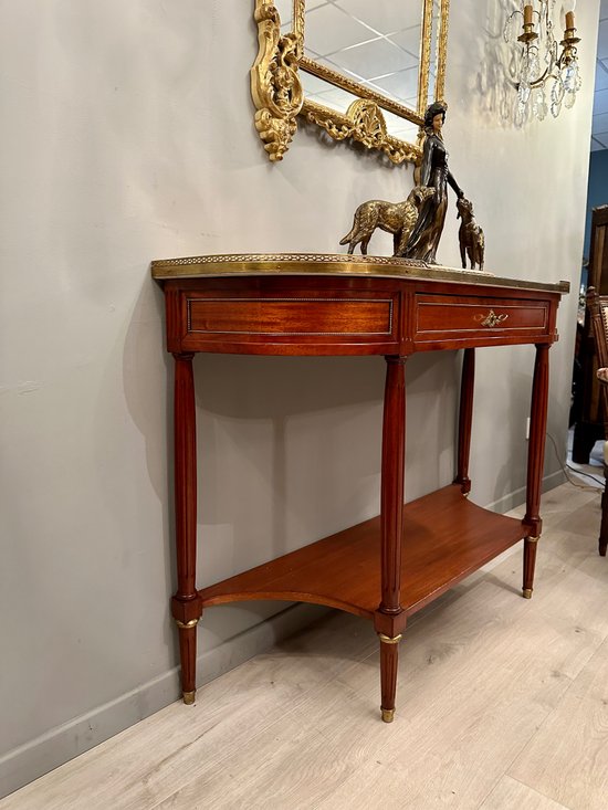 Console Desserte De Style Louis XVI En Acajou Maison Jansen Paris 