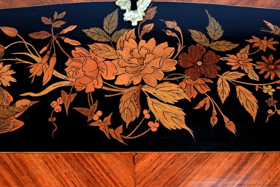Bureau de Dame en Bois Précieux, style Louis XV, époque Napoléon III – 2ème moitié du XIXe