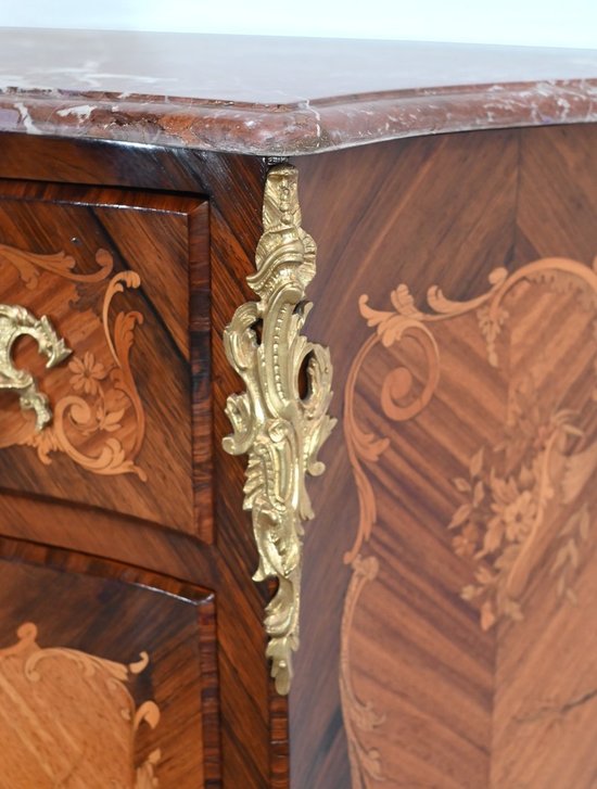 Secrétaire en Marqueteries, Transition Louis XV / Louis XVI – Fin XIXe