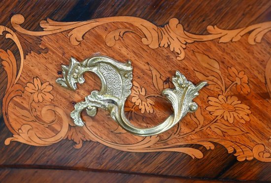 Secrétaire en Marqueteries, Transition Louis XV / Louis XVI – Fin XIXe