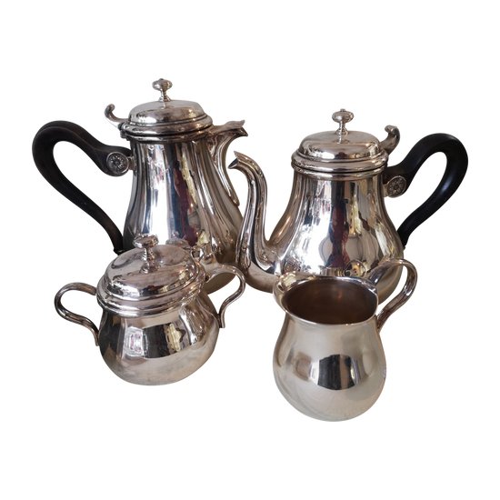 Albi tea and coffee set signed Christofle