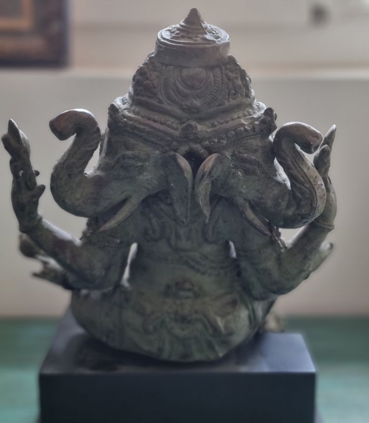 Sculpture Ganesh Bronze 