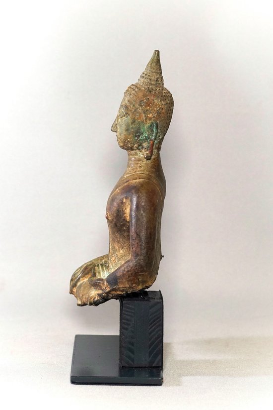 Buddha di bronzo Thailandia periodo Ayutthaya XVII