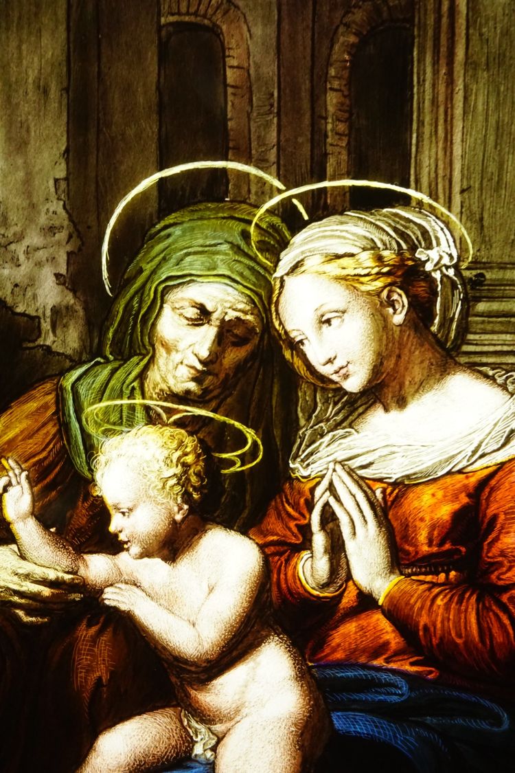 Vetrata della Madonna del Divino Amore
