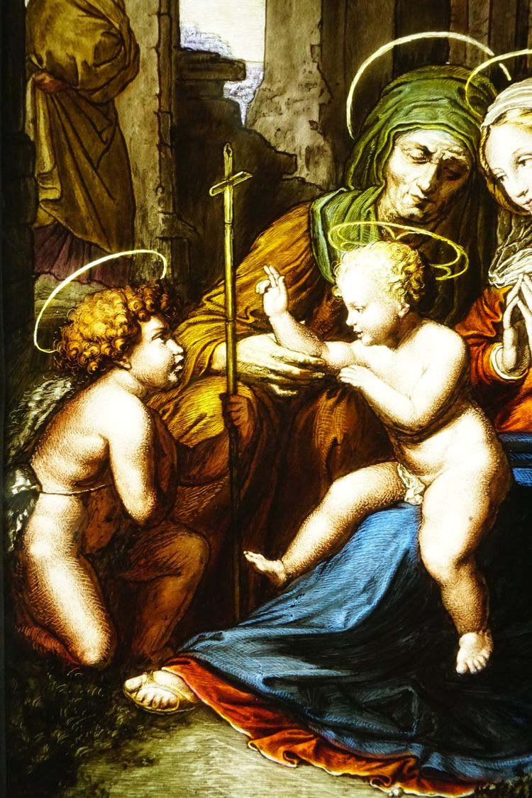 Vetrata della Madonna del Divino Amore