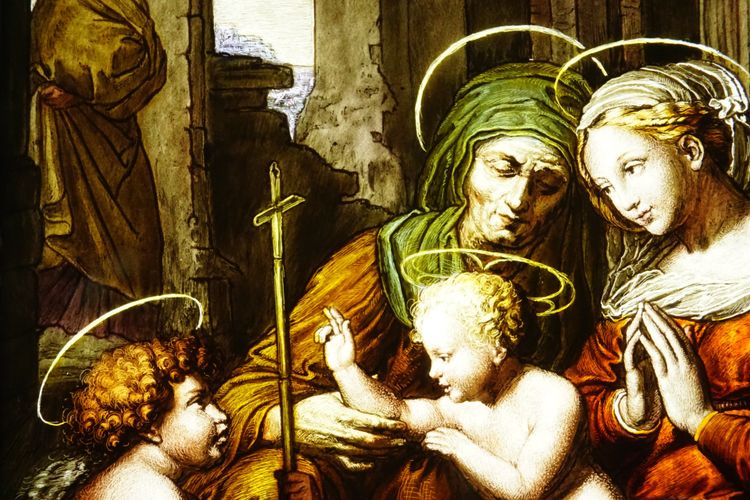 Vetrata della Madonna del Divino Amore
