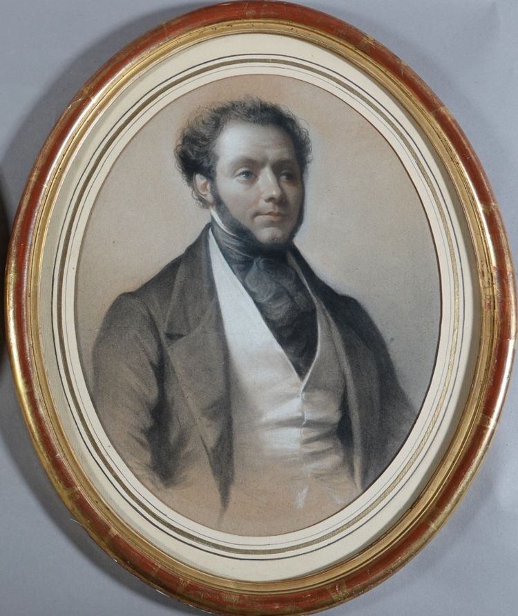 Ecole française de la première moitié du XIXe siècle - Portrait d'un gentilhomme 
