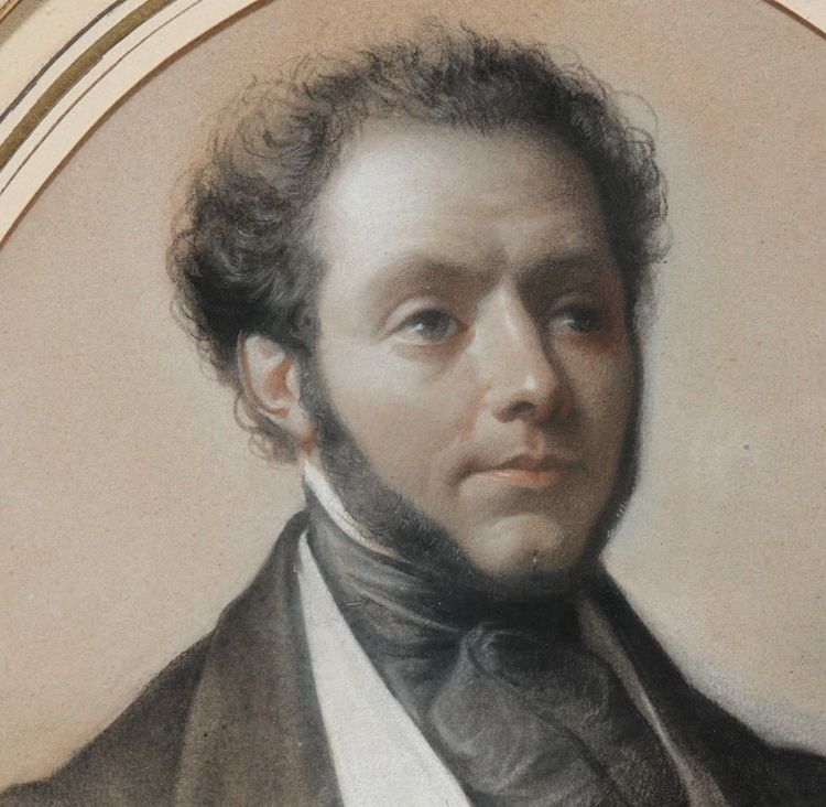Ecole française de la première moitié du XIXe siècle - Portrait d'un gentilhomme 