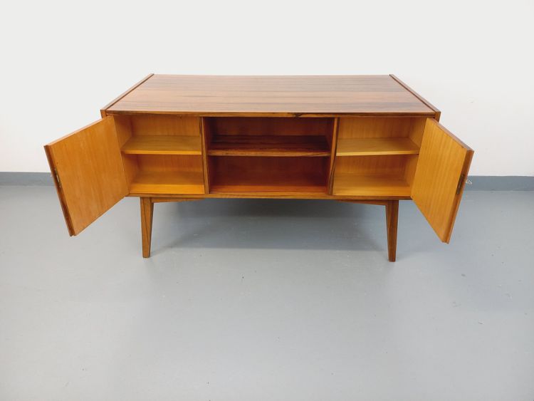 Bureau de direction double-face style scandinave vintage en palissandre des années 60
