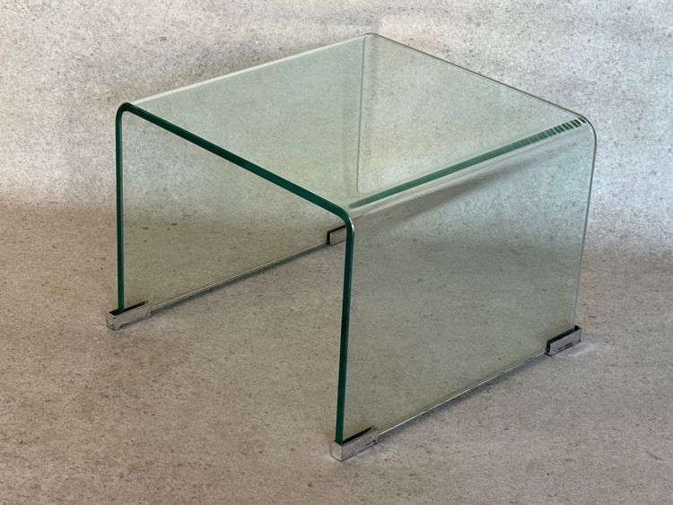 Bout de canapé verre