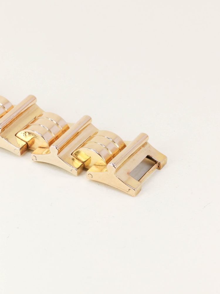 Armband „Tank“ in Gelbgold