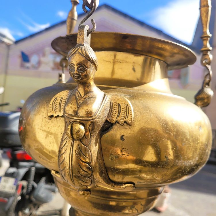 Sanctuary lamp - lantern, probably 17th century