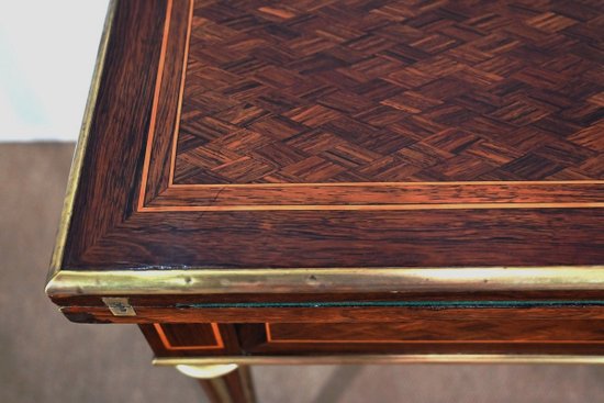 Table de Milieu Multifonction, style Louis XVI – Fin XIXe